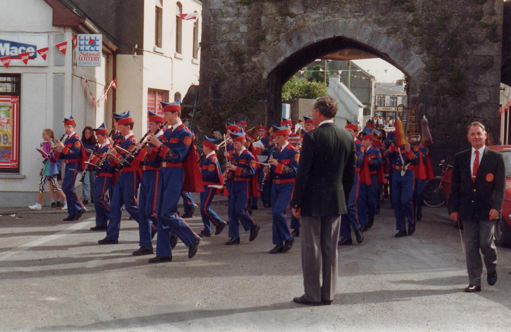 National Feile na nGael Finals in Athenry 1992 Slide background